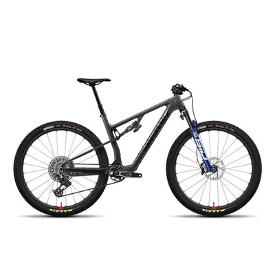 2025 Santa Cruz Blur 4 CC X0 AXS TR RSV Gloss Dark Teal / M