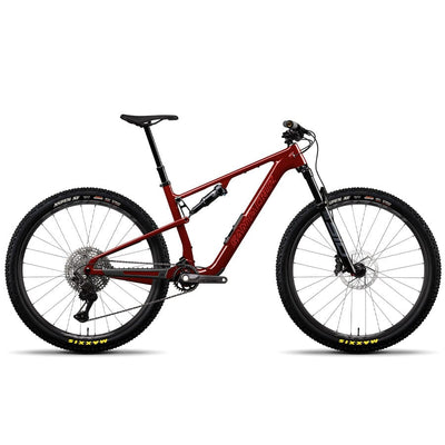 Santa Cruz Blur 5 CC Deore BIKES Santa Cruz Bikes Gloss Tart Cherry S 