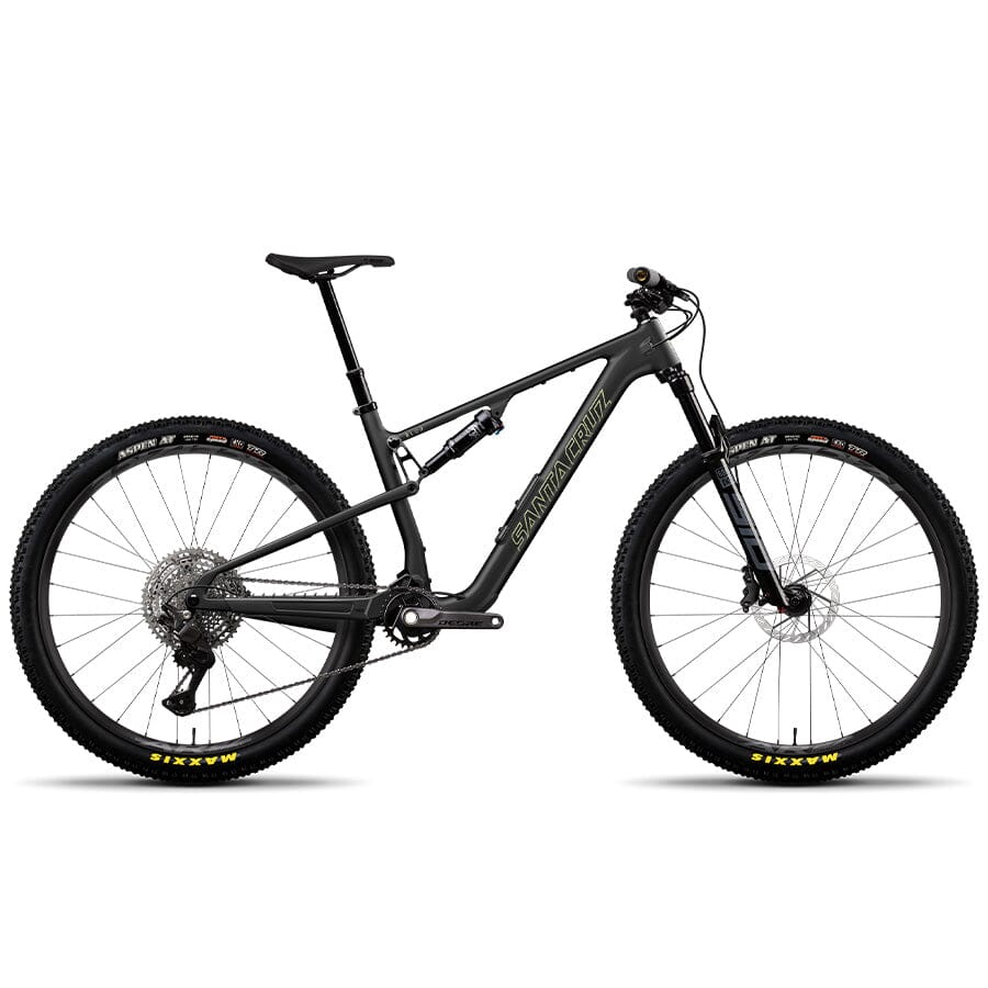 Santa Cruz Blur 5 CC Deore BIKES Santa Cruz Bikes Matte Charcoal S 