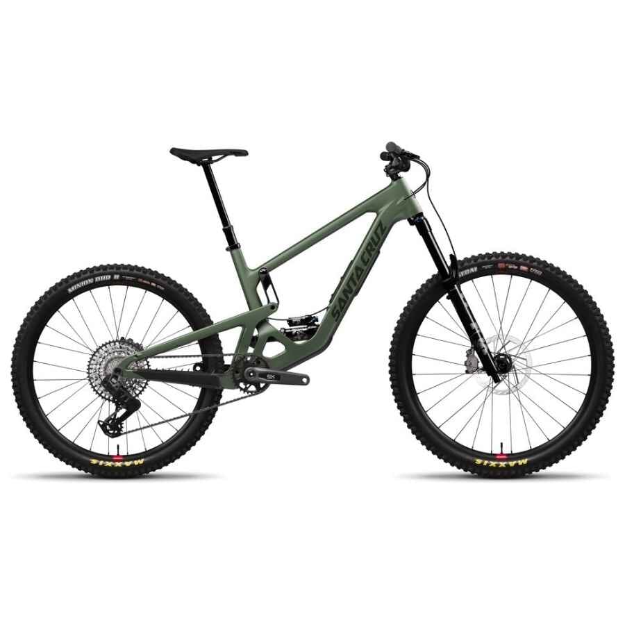 Santa Cruz Bronson 5 C GX AXS BIKES Santa Cruz Bikes Matte Poblano Green S 