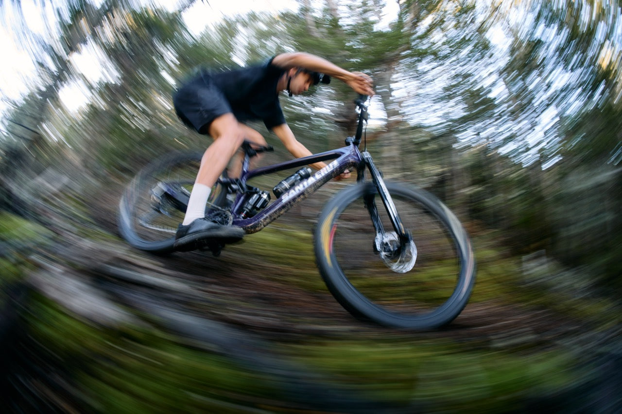 Santa Cruz Tallboy Action Shot 