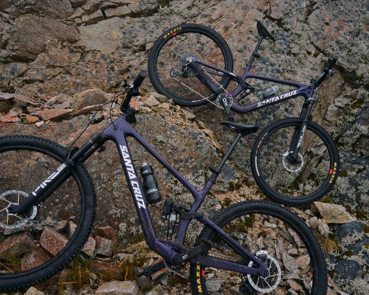 The Santa Cruz Tallboy in Purple 