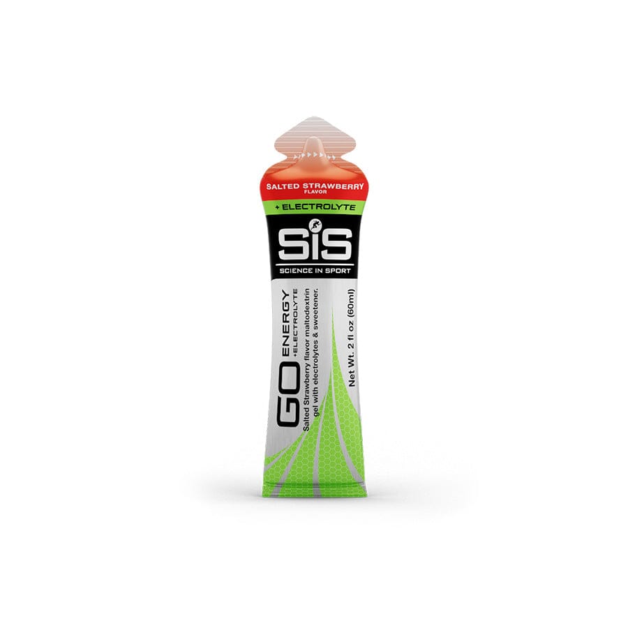 Science In Sport Go Energy + Electrolyte Gel 60ml ACCESSORIES Science In Sport Salted Strawberry 