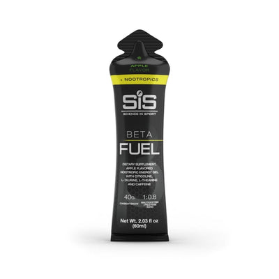 Science in Sport Beta Fuel + Nootropics Gel ACCESSORIES Science In Sport Apple Single Gel - 60ml 