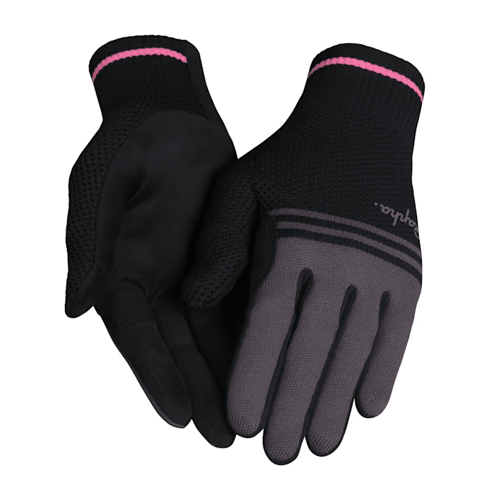 Rapha Merino Gloves Apparel Rapha Black / Carbon Grey XS 