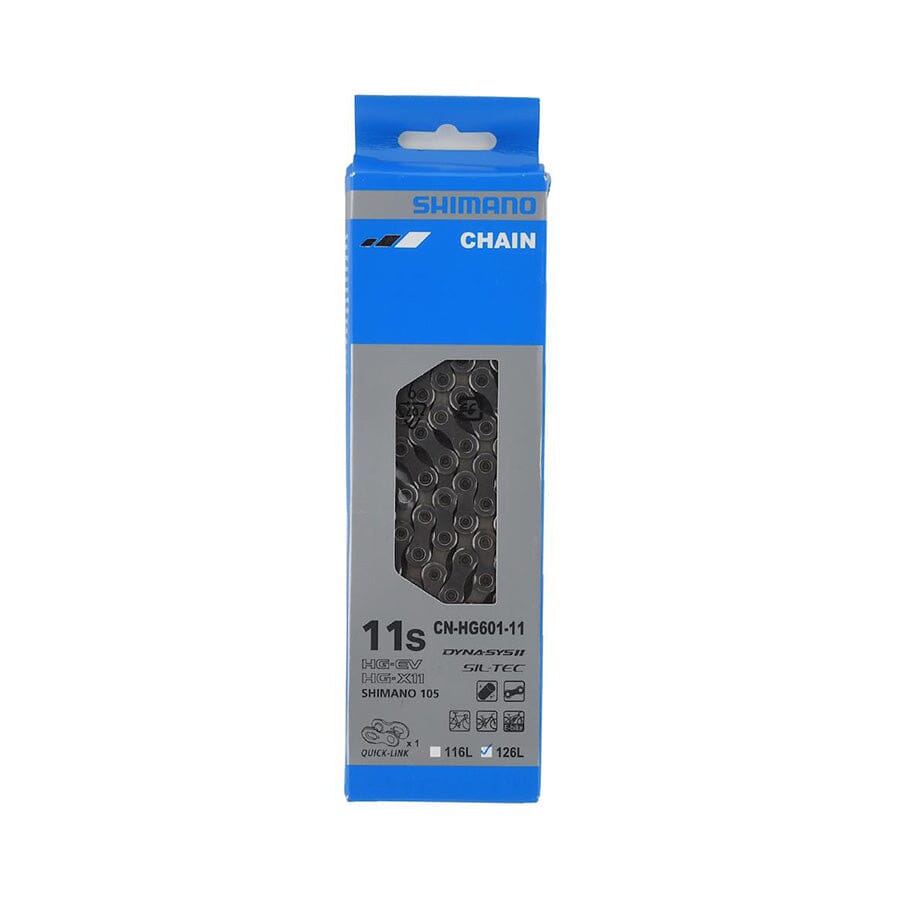 Shimano CN-HG601-11 11 Speed Chain, 126 Links | Contender Bicycles