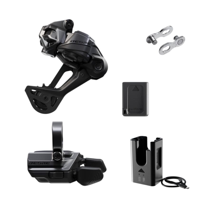 Shimano Deore Di2 M6250 Drivetrain Upgrade Kit COMPONENTS Shimano Band Clamp Shifter | SGS Derailleur 