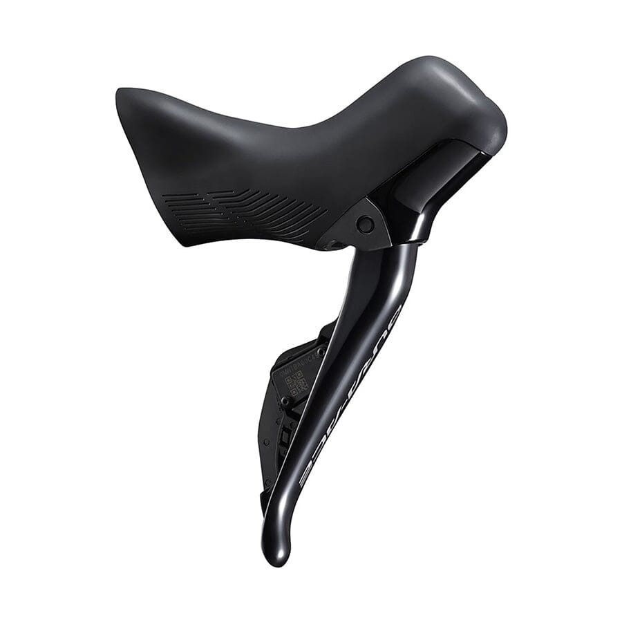 Shimano Dura-Ace ST-R9270 Di2 12-speed brake shift lever side angle view at Contender Bicycles