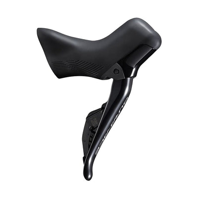 Shimano Dura-Ace ST-R9270 Di2 12-speed brake shift lever side angle view at Contender Bicycles