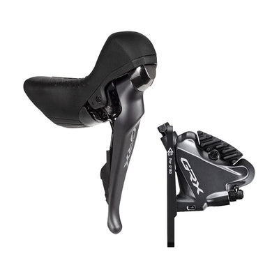 Shimano GRX BL-RX810/BR-RX810 Disc Brake Caliper and Lever - Left / Front Components Shimano 
