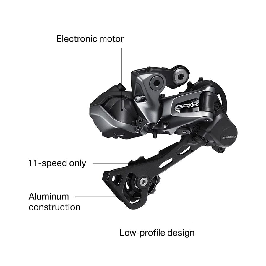 Shimano GRX RD-RX817 Di2 Rear Derailleur Components Shimano 
