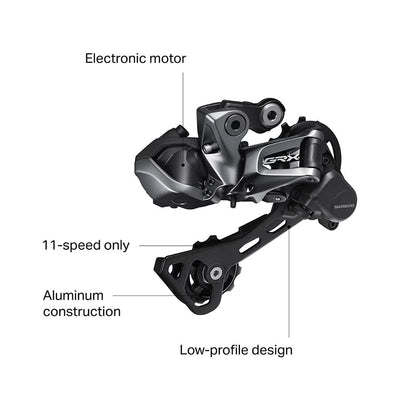 Shimano GRX RD-RX817 Di2 Rear Derailleur Components Shimano 