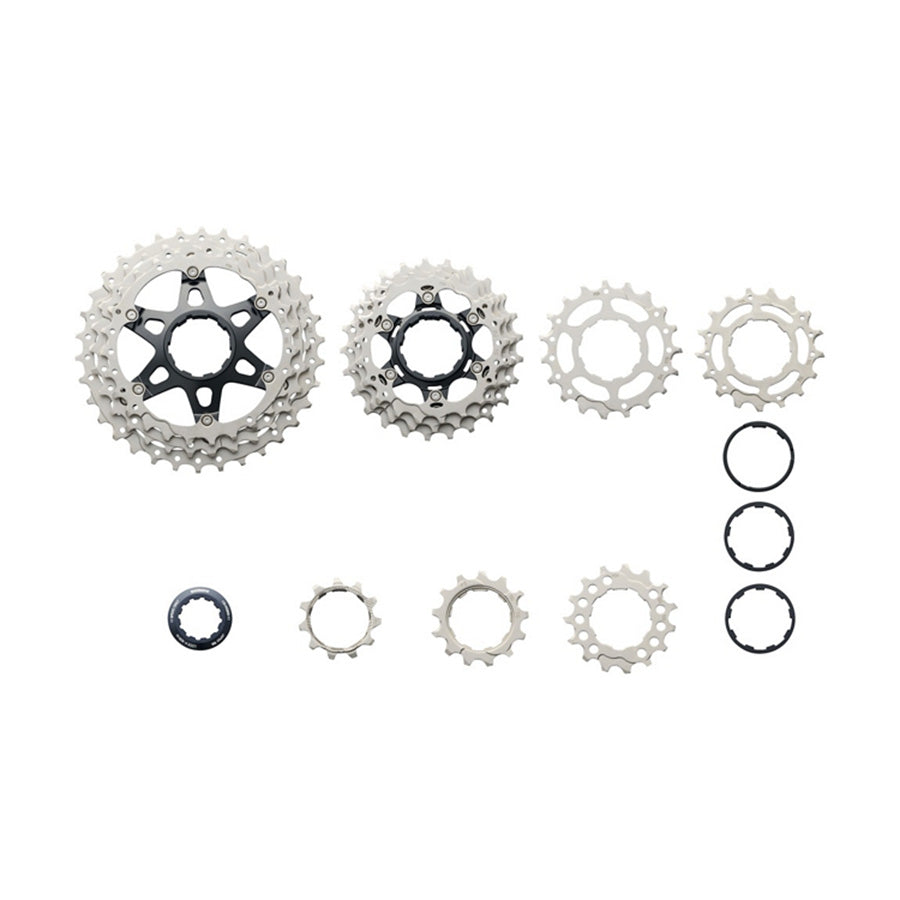 Shimano HG-800 11-speed cassette individual sprockets view at Contender Bicycles