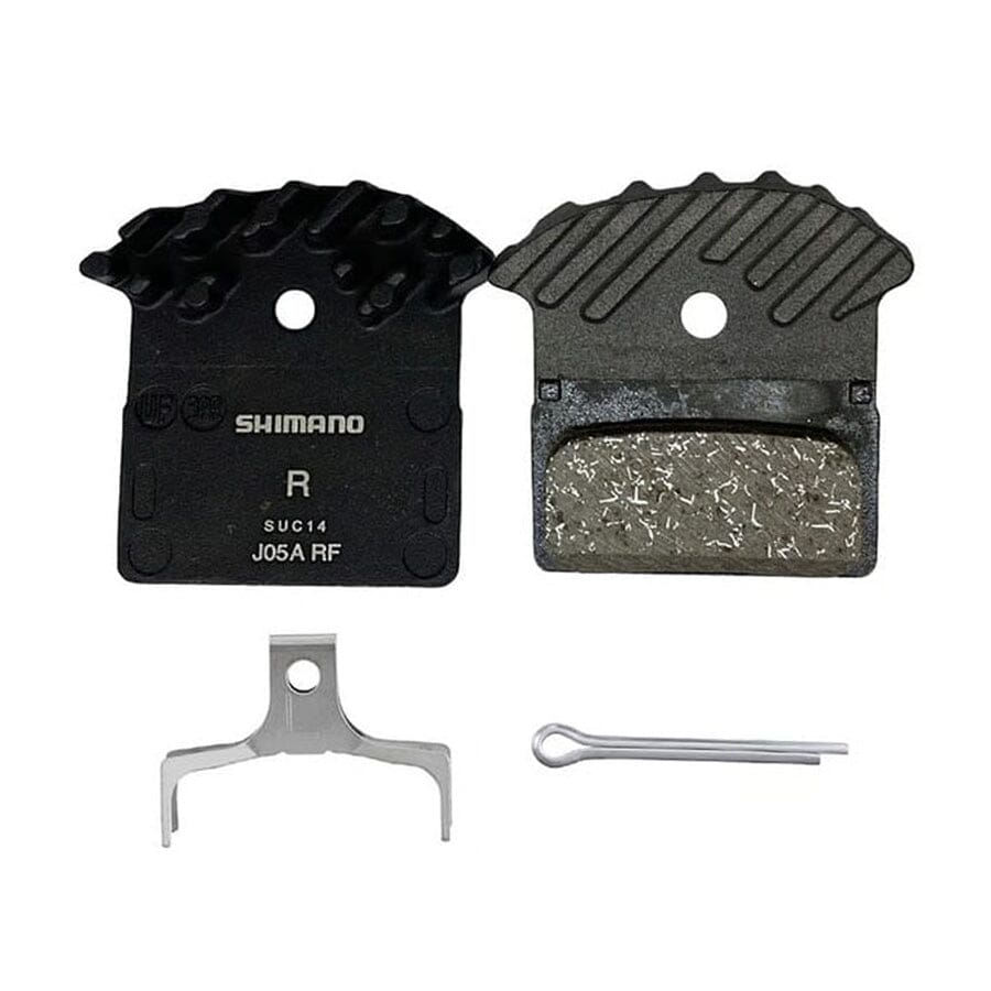 Shimano J05A-RF Resin Pad and Spring With Fin | Contender Bicycles