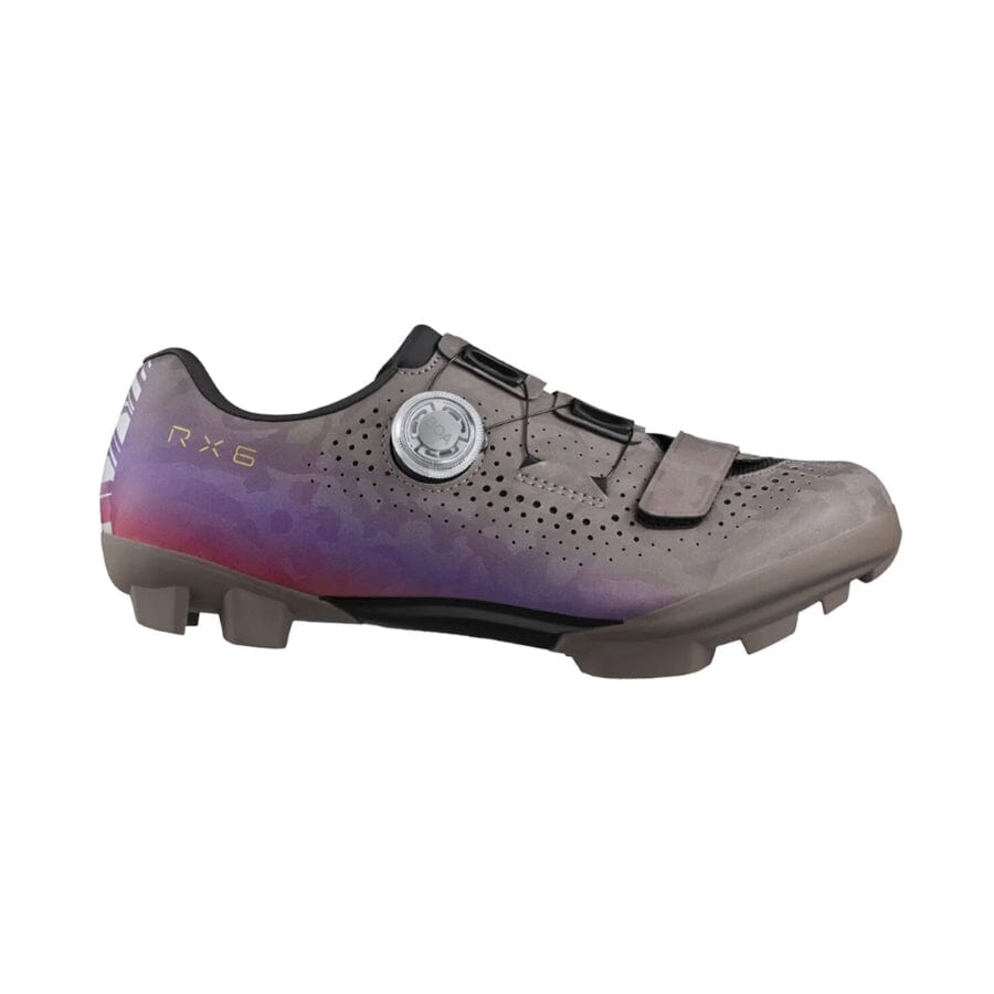 Shimano SH-RX600 Women's Gravel Cycling Shoe Apparel Shimano Gray / Purple 44 
