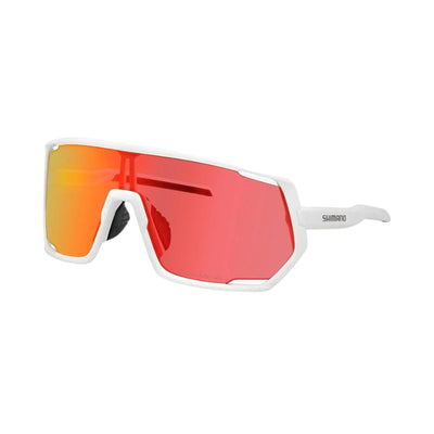Shimano Technium 2 Sunglasses APPAREL Shimano Matte White with Ridescape RD (Road) Lens 