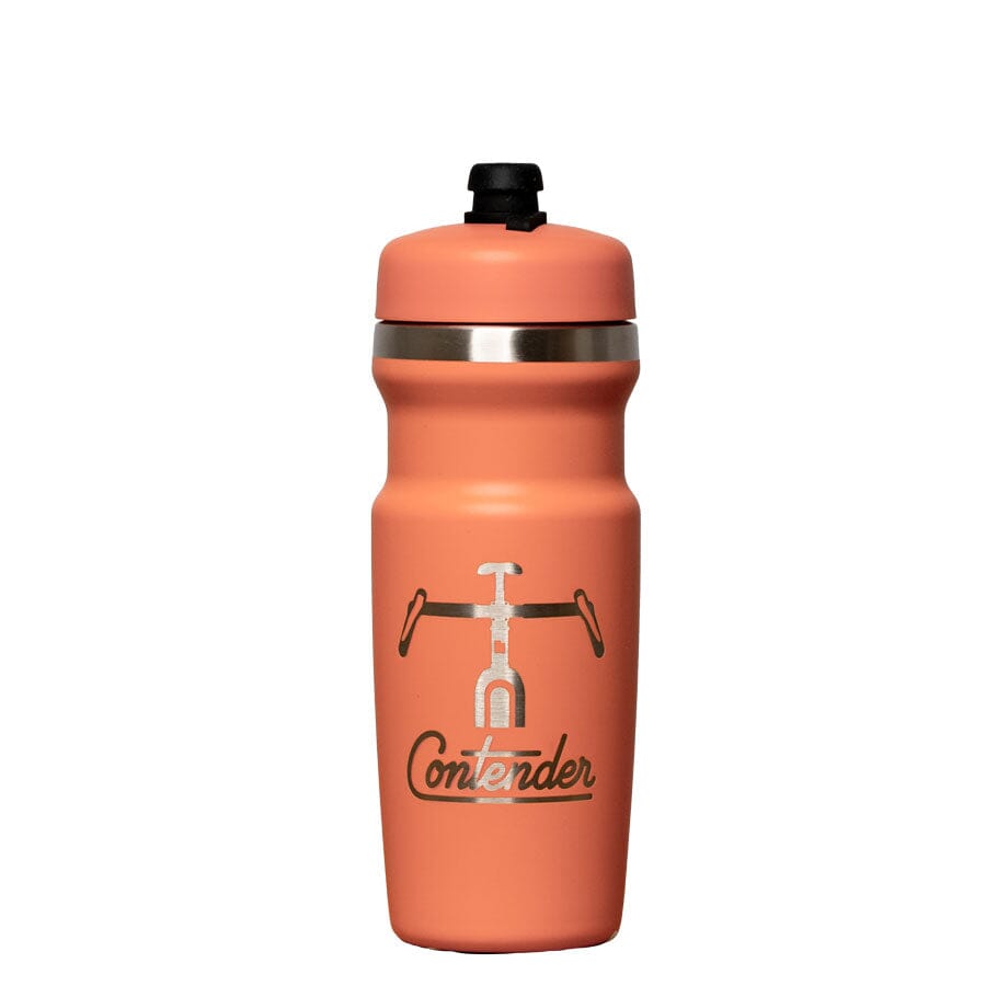 Bivo x Contender Drop Bar Insulated Water Bottle Accessories Bivo Coral 17 oz Mini 