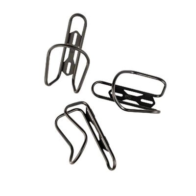 Silca SICURO Titanium Bottle Cage - Black Cerakote Edition Accessories Silca 