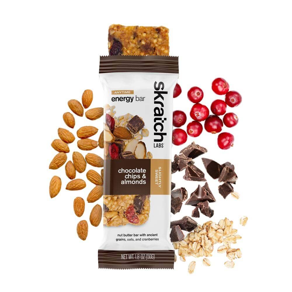 Skratch Labs Anytime Energy Bar Accessories Skratch Labs Chocolate Chips & Almonds Single Serving 