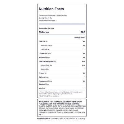 Skratch Labs Anytime Energy Bar Accessories Skratch Labs 