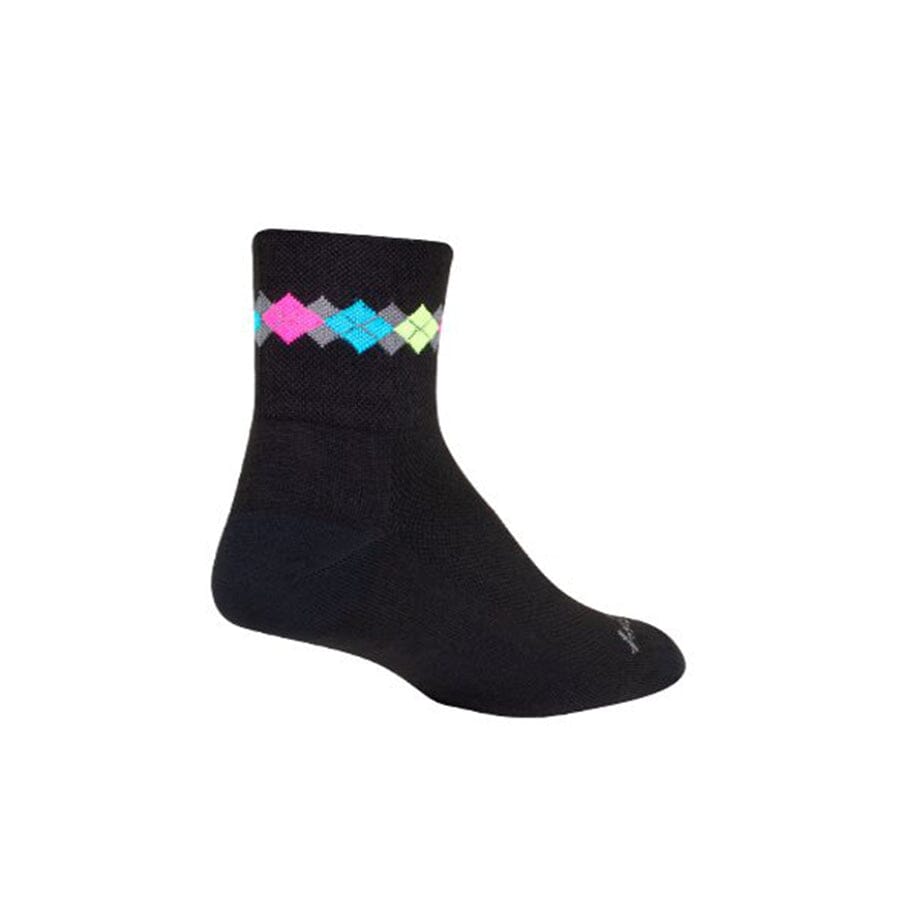 SockGuy 3" Flat-Knit, Standard Socks Arglow 