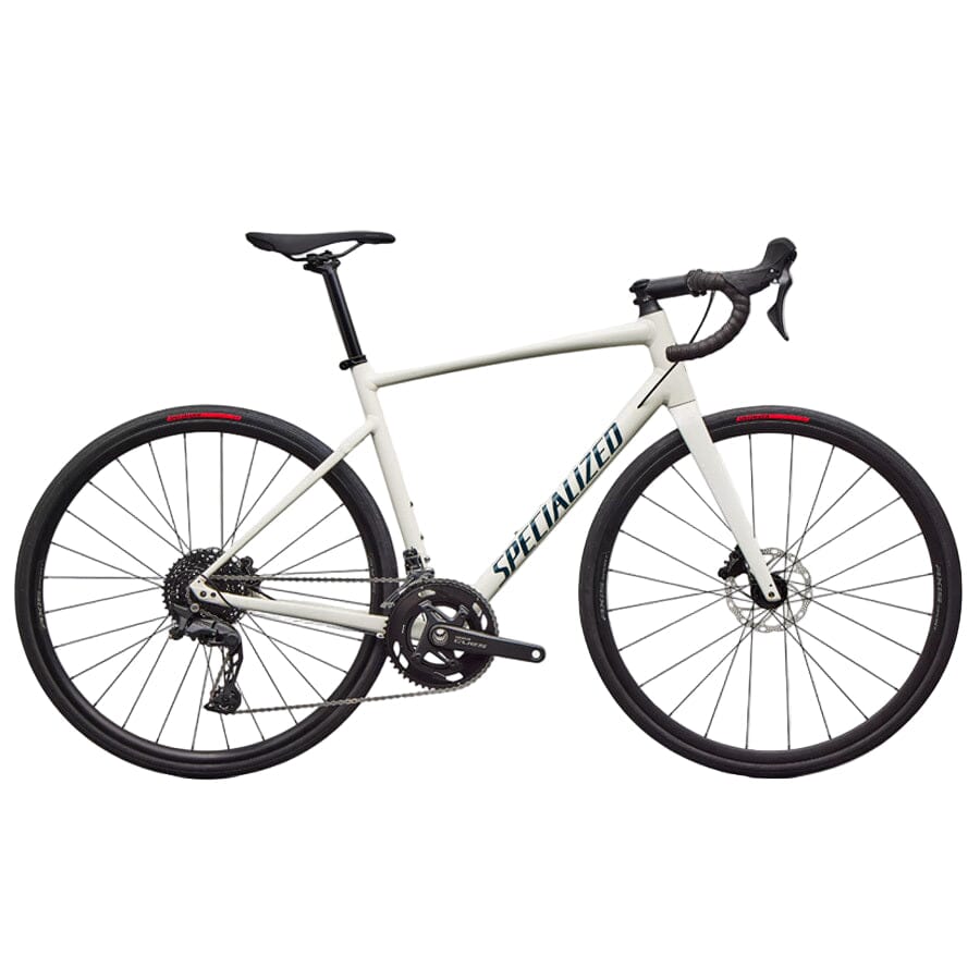 Specialized Allez E5 BIKES Specialized Bikes Dune White / Deep Lake 44