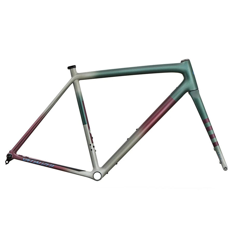 Specialized Crux 10r Frameset Dolomite Fjord Quartz Glacial Metallic | Contender Bicycles