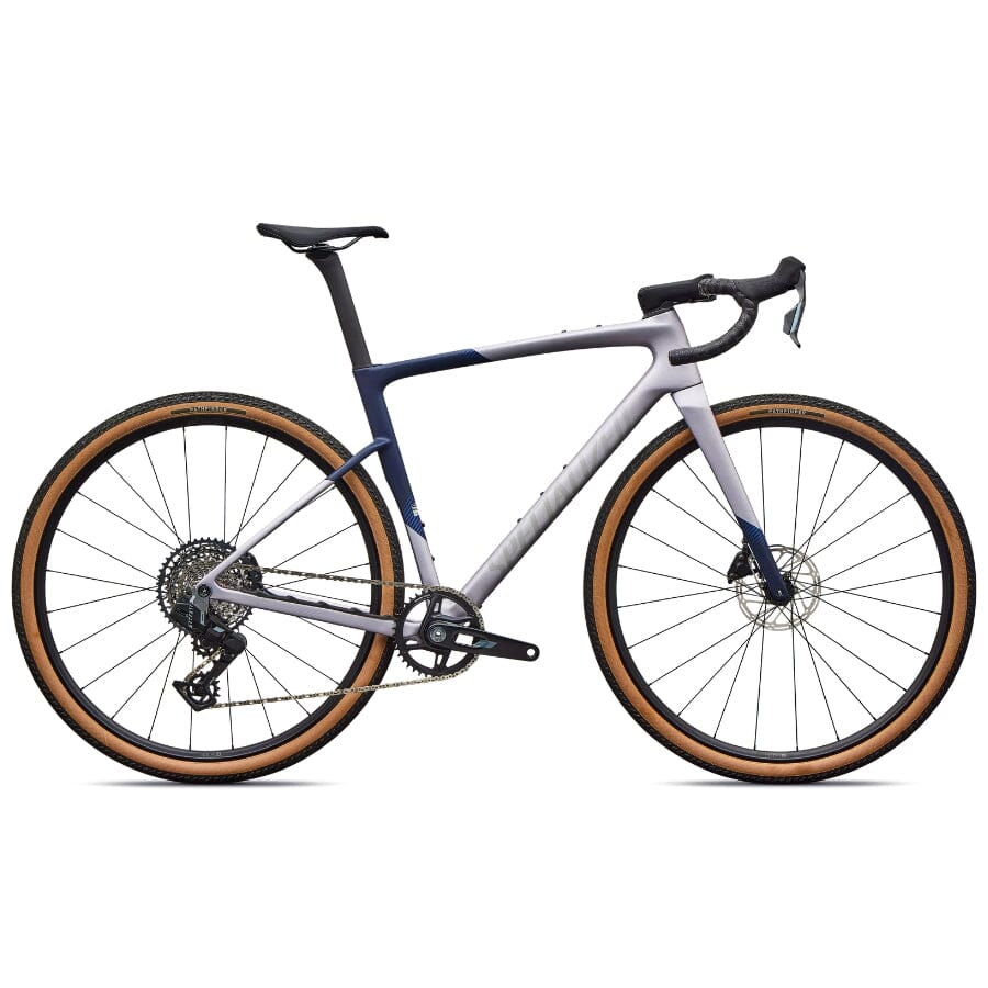 Specialized Crux 5 Comp SRAM Rival XPLR BIKES Specialized Bikes Amethyst Frost / Deep Marine / Shadow Silver 49 