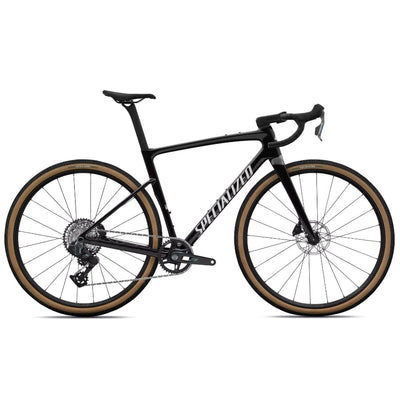 Specialized Crux 5 Comp SRAM Rival XPLR BIKES Specialized Bikes Obsidian Metallic / Dune White 49 