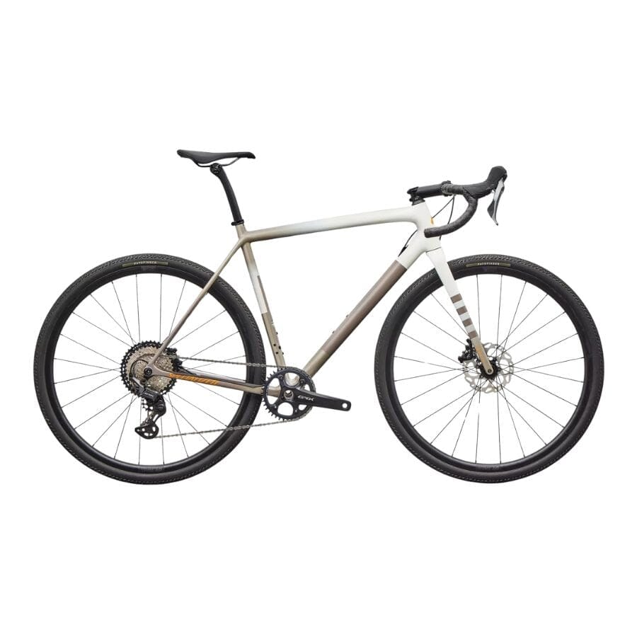 specialized crosstrail gravel bike Crux Comp 52 / Dune White/Sandstone Metallic/Desert Metallic/Orange Zest