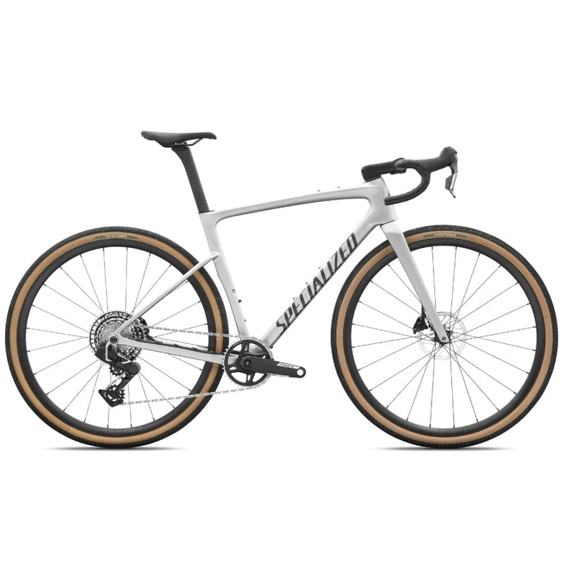 Specialized Crux Expert Axs BIKES Specialized Bikes Shadow Silver/Obsidian Metallic 49 