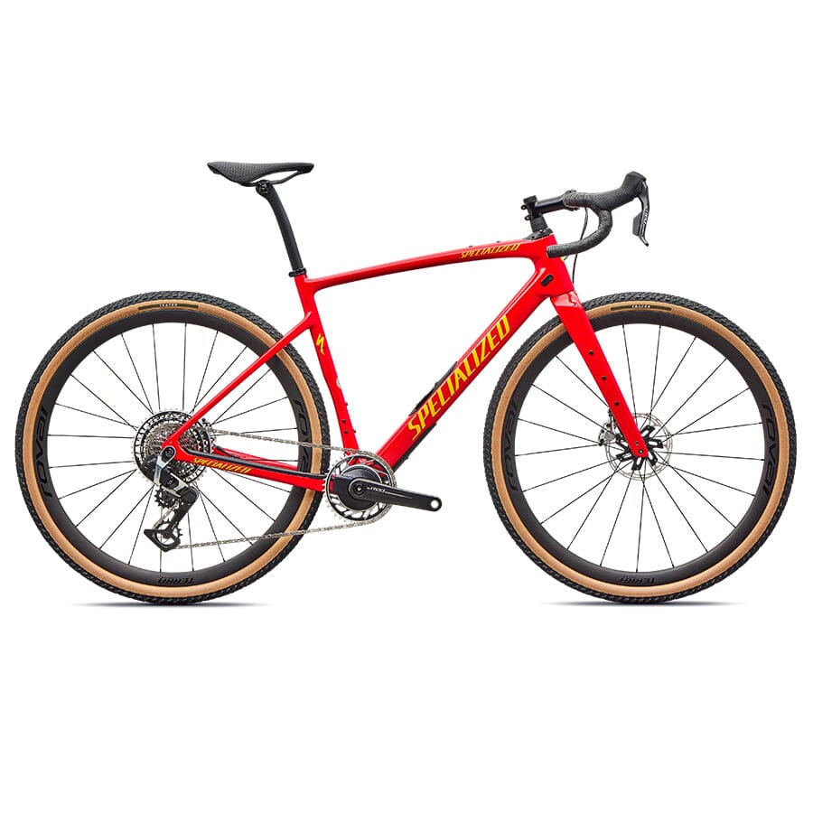 Specialized Diverge 4 Pro LTD BIKES Specialized Bikes Gloss Vivid Red Yellow Ltd 58 