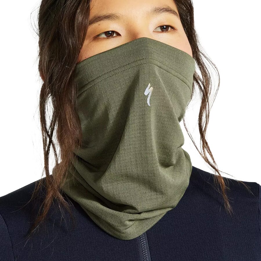Specialized Prime Power Grid Neck Gaiter Oak Green One Size 