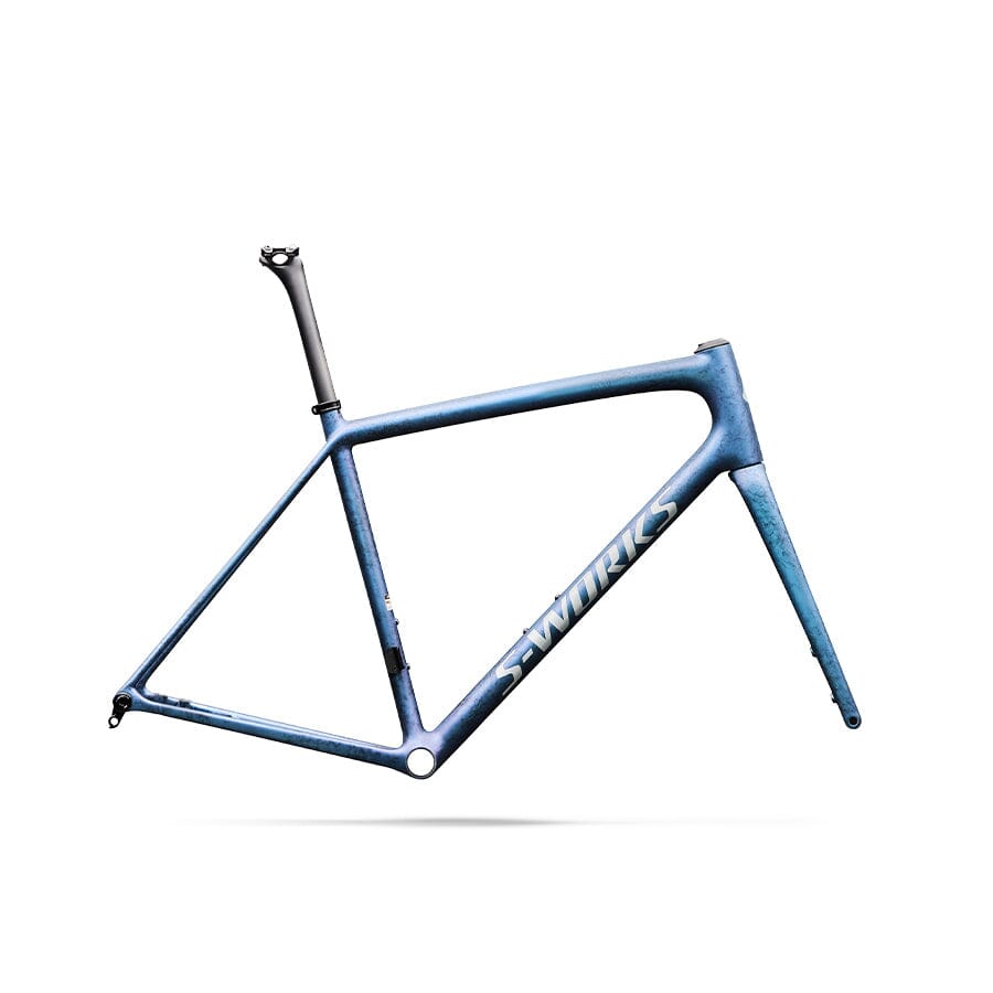 Specialized S-Works Aethos 2 Frameset BIKES Specialized Bikes Satin Black Ink Wash / Pearl / Shadow Silver 54 