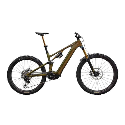 S-Works Turbo Levo 4 Gloss Laurel Green / Burnt Gold / Chrome / S3