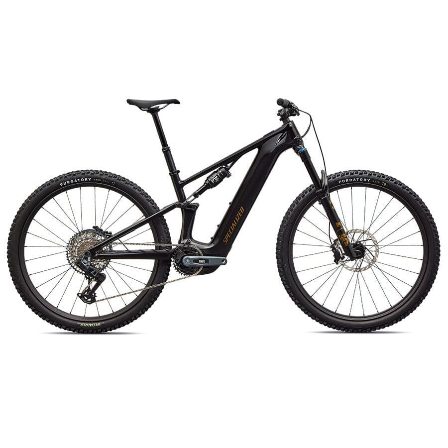 e bike fully carbon Turbo Levo R Expert Gloss Carbon / Burnt Gold Metallic / S5