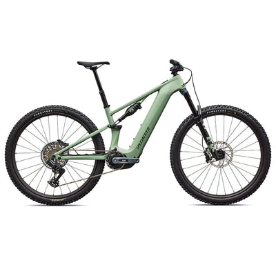 Specialized Turbo Levo R Expert BIKES Specialized Bikes Satin Pistachio / Dark Moss Green S2 