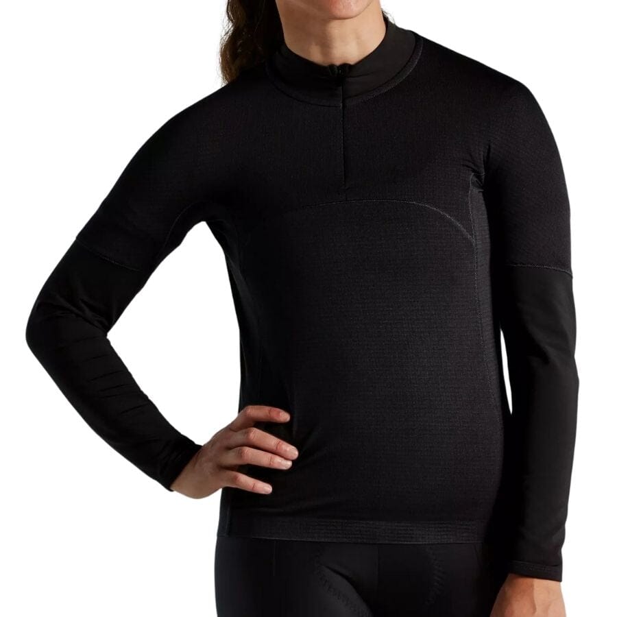 Specialized Women's Prime-Series Thermal Jersey APPAREL Specialized Bikes Black S 