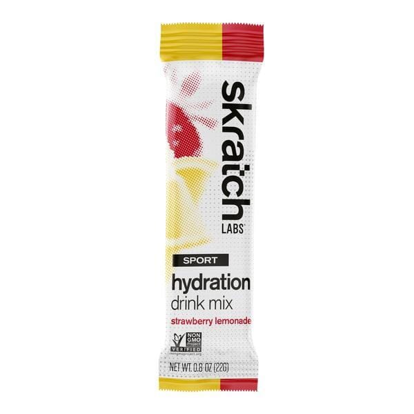 Skratch Labs Sport Hydration Drink Mix, Single Accessories Skratch Labs Strawberry Lemonade 