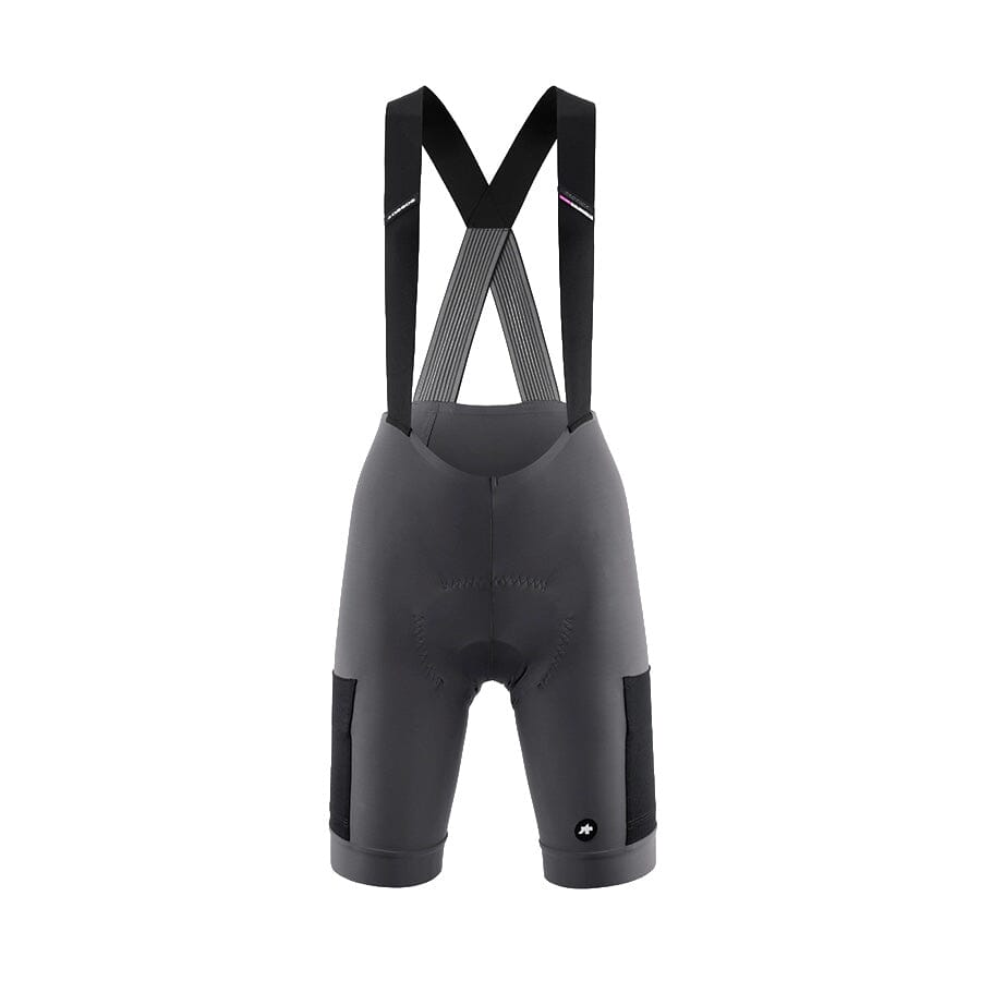 Assos Tactica Kieskafer Women's Bib Shorts T5 Contender Bicycles Robust Grey XS 