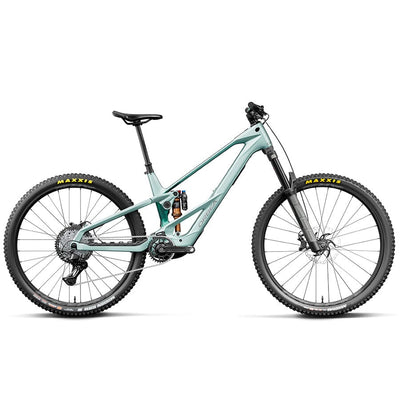 Orbea Wild LT M20 20mph BIKES Orbea Bikes Smooth Silver (Matt) - Escape Green C. View (Gloss) L 
