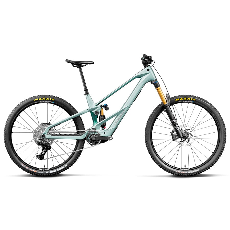 2027 Orbea Wild LT M10 20mph, Matte Smooth Silver/Escape Green / L