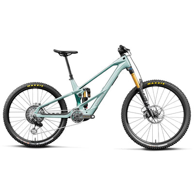 Orbea Wild LT M-LTD RS Mullet 20mph BIKES Orbea Bikes Smooth Silver (Matt) - Escape Green C. View (Gloss) L 
