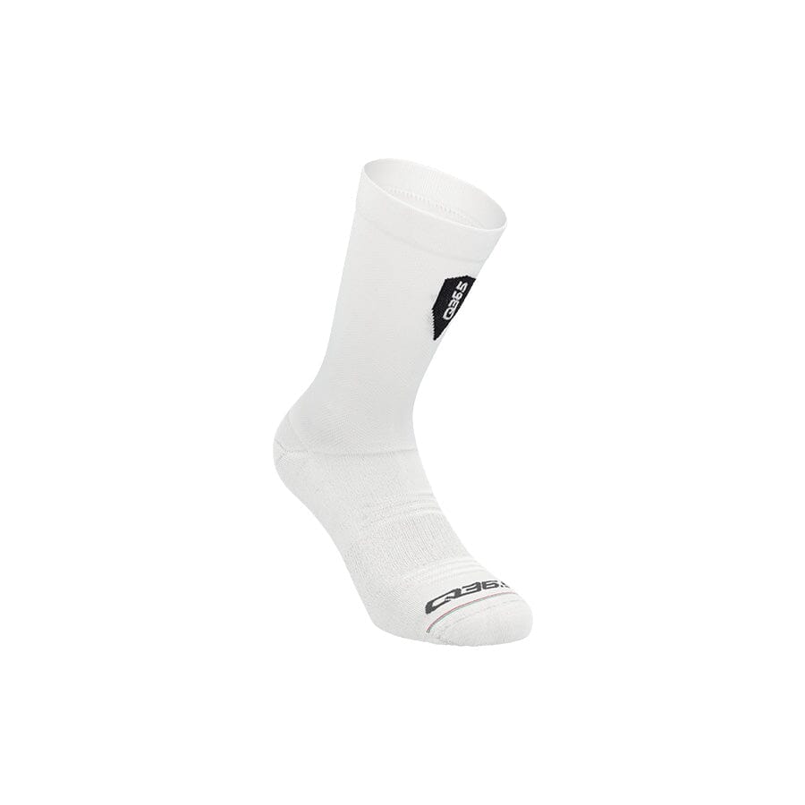 Q36.5 Ultra Signature 17 Socks Contender Bicycles White 36-39 