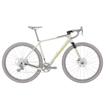 Orbea Terra OMR Bikes Orbea Ivory White-Spicy Lime (Gloss) M 