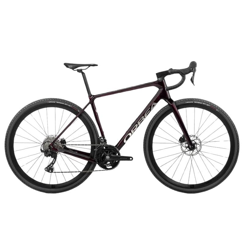 Orbea Terra M30TEAM Bikes Orbea Wine Red Carbon View XS 
