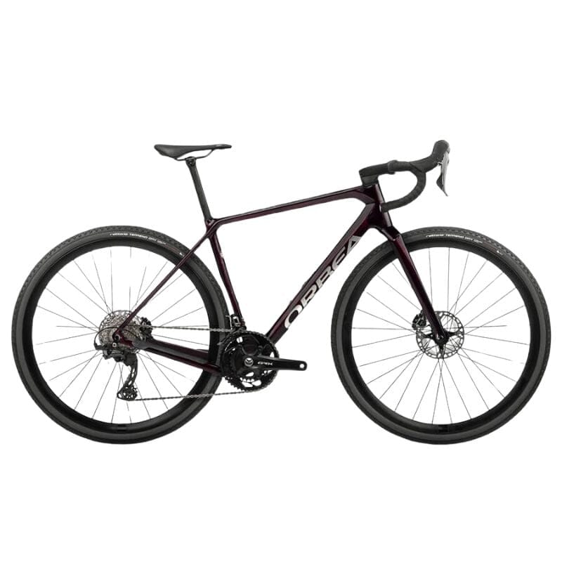 Orbea Terra M20TEAM Bikes Orbea Wine Red Carbon View XS 