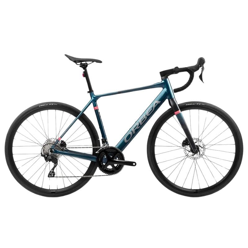 Orbea Gain D30 20MPH Bikes Orbea Borealis Blue (Gloss) - Black (Matt) XS 