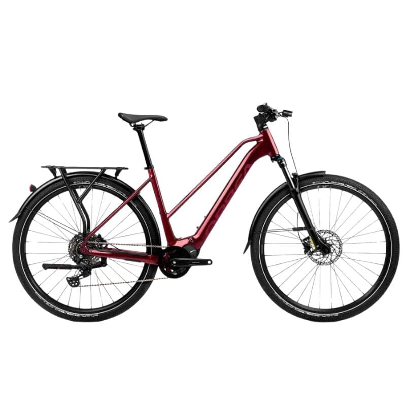 2023 Orbea Kemen Mid 40 20mph Bikes Orbea Dark Red (Gloss - Matte) S 