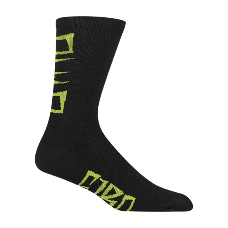 Giro Seasonal Merino Wool Socks Apparel Giro Lime Breakdown XL 